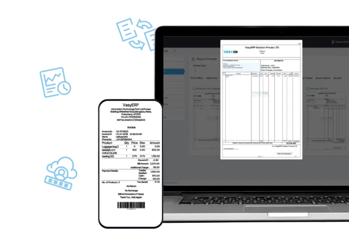 Multi-device access to e-invoicing platform on mobile, tablet, and desktop