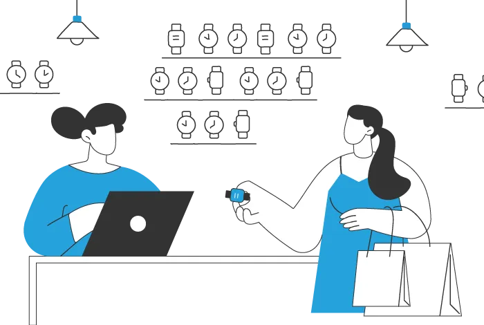 Watch shop billing software